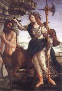 Sandro Botticelli Pallas and the Centaure oil painting artist